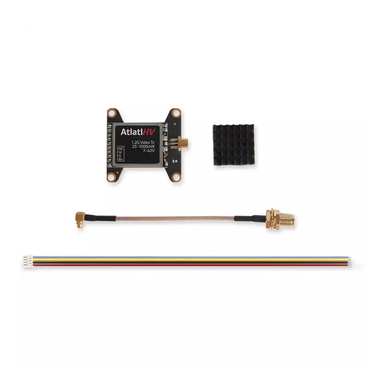 HolyBro Atlatl HV V2 1.2ГГц 1Вт VTX - видеопередатчик 2-8S LiPo 30.5x30.5мм для FPV дронов HolyBro Atlatl HV V2 1.2ГГц 1Вт VTX - видеопередатчик 2-8S LiPo 30.5x30.5мм для FPV дронов