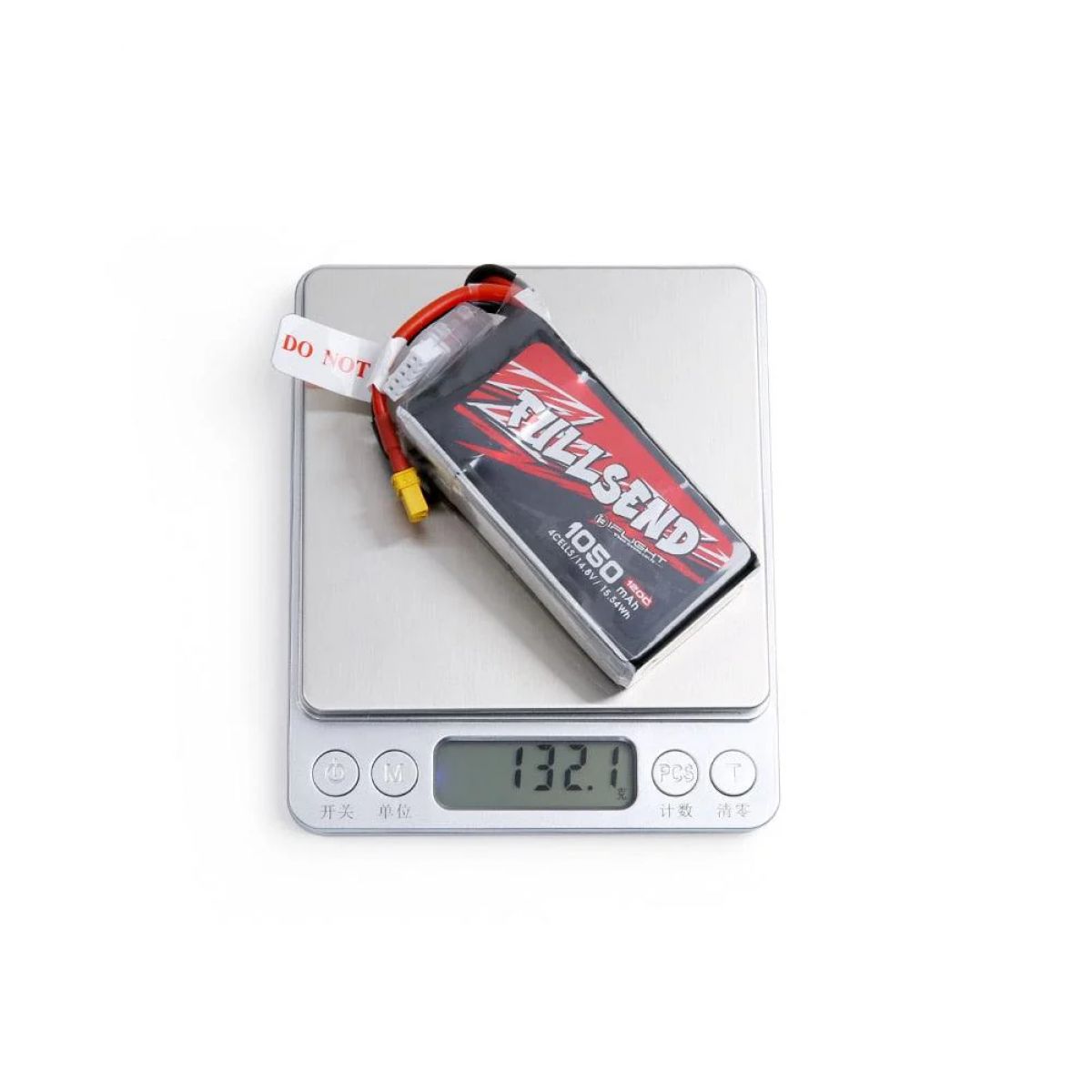 Аккумулятор iFlight FULLSEND 4S 1050mAh 120C 14.8V Lipo с разъёмом XT30 для FPV дронов Аккумулятор iFlight FULLSEND 4S 1050mAh 120C 14.8V Lipo с разъёмом XT30 для FPV дронов