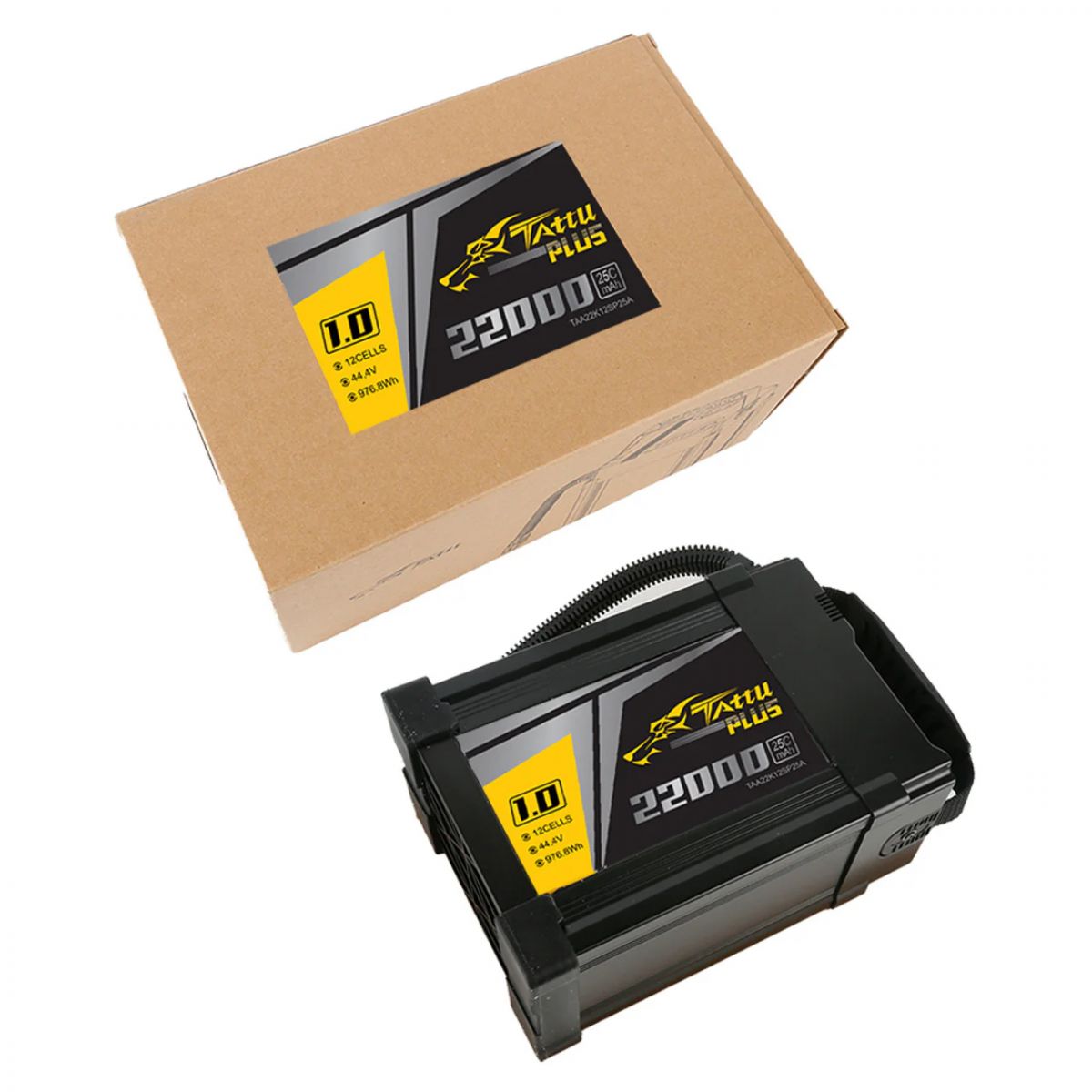 Смарт-аккумулятор Tattu Plus 22000mAh 44.4V 25C 12S1P Lipo с разъёмом AS150 Смарт-аккумулятор Tattu Plus 22000mAh 44.4V 25C 12S1P Lipo с разъёмом AS150