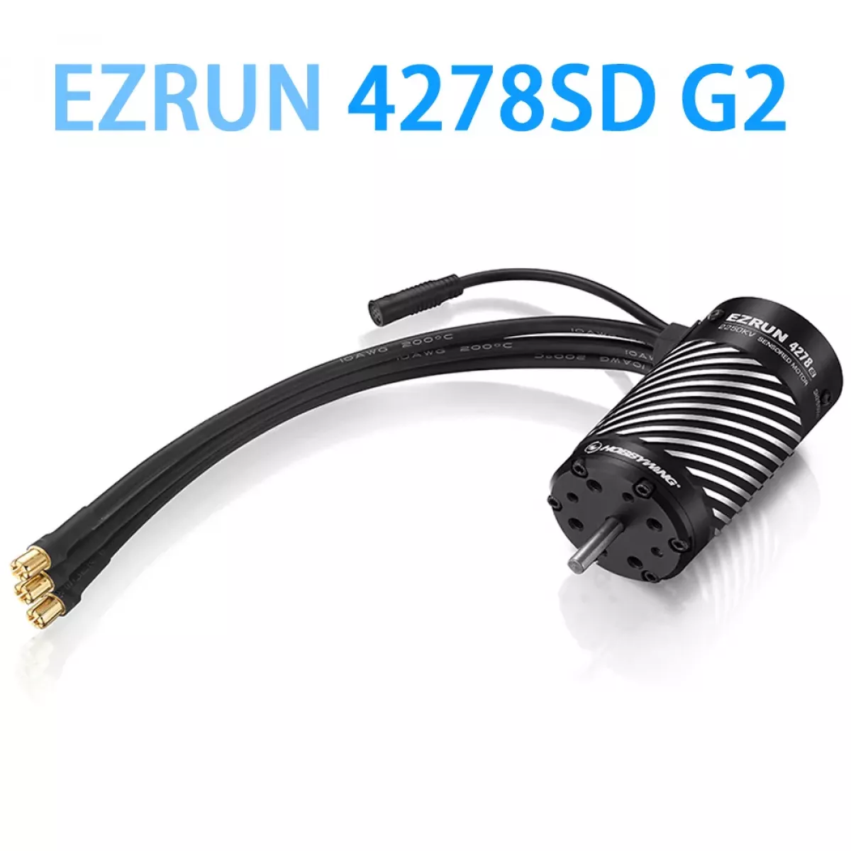 Бесколлекторный мотор Hobbywing EZRUN MAX8 G2 4278SD/4268SD 2250KV 2500KV для 1/8 1/10 авто Бесколлекторный мотор Hobbywing EZRUN MAX8 G2 4278SD/4268SD 2250KV 2500KV для 1/8 1/10 авто