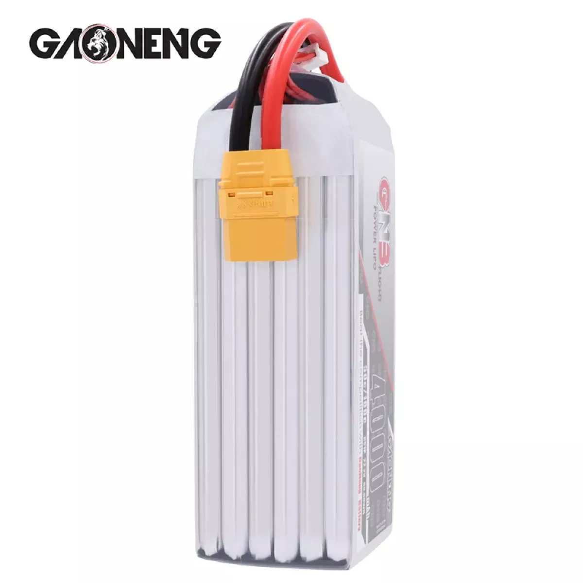 Аккумулятор Gaoneng GNB 6S 22.2V 4000mAh 100C HV Lipo для FPV дрона с разъемом XT60 XT90 T Plug Аккумулятор Gaoneng GNB 6S 22.2V 4000mAh 100C HV Lipo для FPV дрона с разъемом XT60 XT90 T Plug