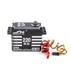 JX B220 220КГ 12-24В сервоцилиндр высокой мощности для 1/5 RC авто, роботов, дронов, вертолетов