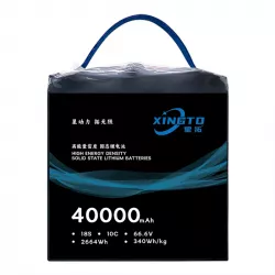 Аккумулятор XINGTO 66.6V 18S 40000mAh 10C LiPo – 340 Вт·ч/кг, полутвёрдый литиевый для БПЛА