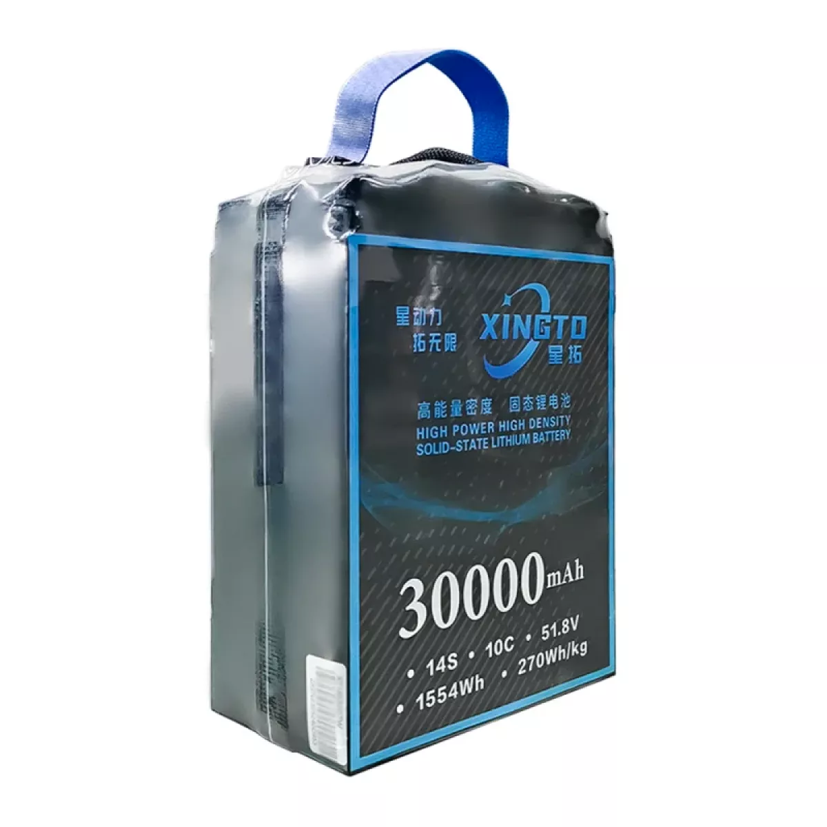 XINGTO 51.8В 14S 30000мАч 10C LiPo — полутвёрдая литиевая батарея высокой плотности для БПЛА XINGTO 51.8В 14S 30000мАч 10C LiPo — полутвёрдая литиевая батарея высокой плотности для БПЛА