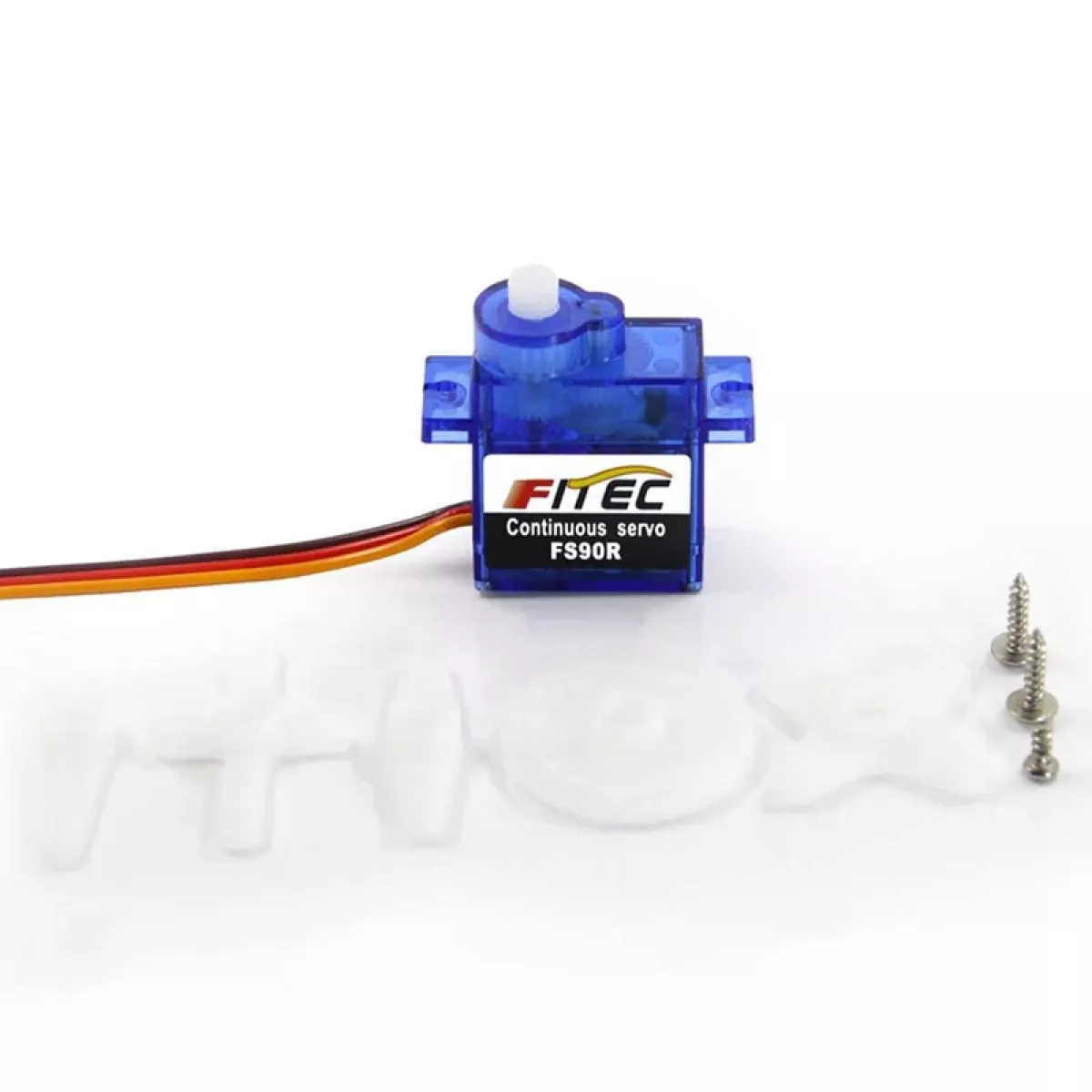 5 шт. FEETECH FS90R микросерво 360° 4.8–6В 1.5 кг для RC, дронов, умных машин 5 шт. FEETECH FS90R микросерво 360° 4.8–6В 1.5 кг для RC, дронов, умных машин