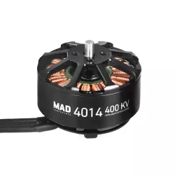 Бесколлекторный мотор MAD 4014 EEE, KV370/KV400, 6S, 3.4кг, для дрона 5.6кг/гексакоптера 8.4кг