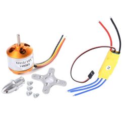 Бесколлекторный мотор XXD HW A2212 (930KV-2700KV) с регулятором HW 30A ESC для дрона