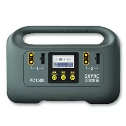 Зарядное устройство SKYRC PC1500 — 25A 12/14S 1500W AC CAN LiPo/LiHV LCD для дронов и кемпинга