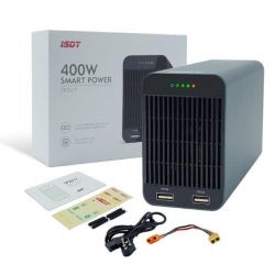 ISDT SP2417/SP2433 — умный блок питания 400/800 Вт с LED, USB-зарядкой для RC аккумуляторов