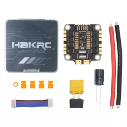 HAKRC 2130 50A 2–8S 4-в-1 ESC для FPV дрона – BLHeli-S, 8Bit, 30.5×30.5мм, DShot600