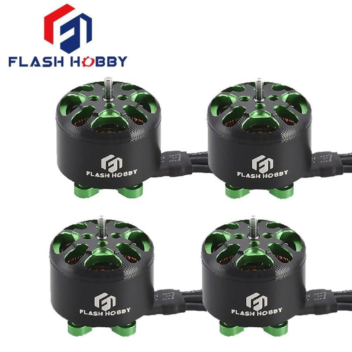4шт. бесколлекторный мотор Flashhobby Arthur A1408(1.5) 2800KV/3650KV для FPV дрона Racing DIY 4шт. бесколлекторный мотор Flashhobby Arthur A1408(1.5) 2800KV/3650KV для FPV дрона Racing DIY