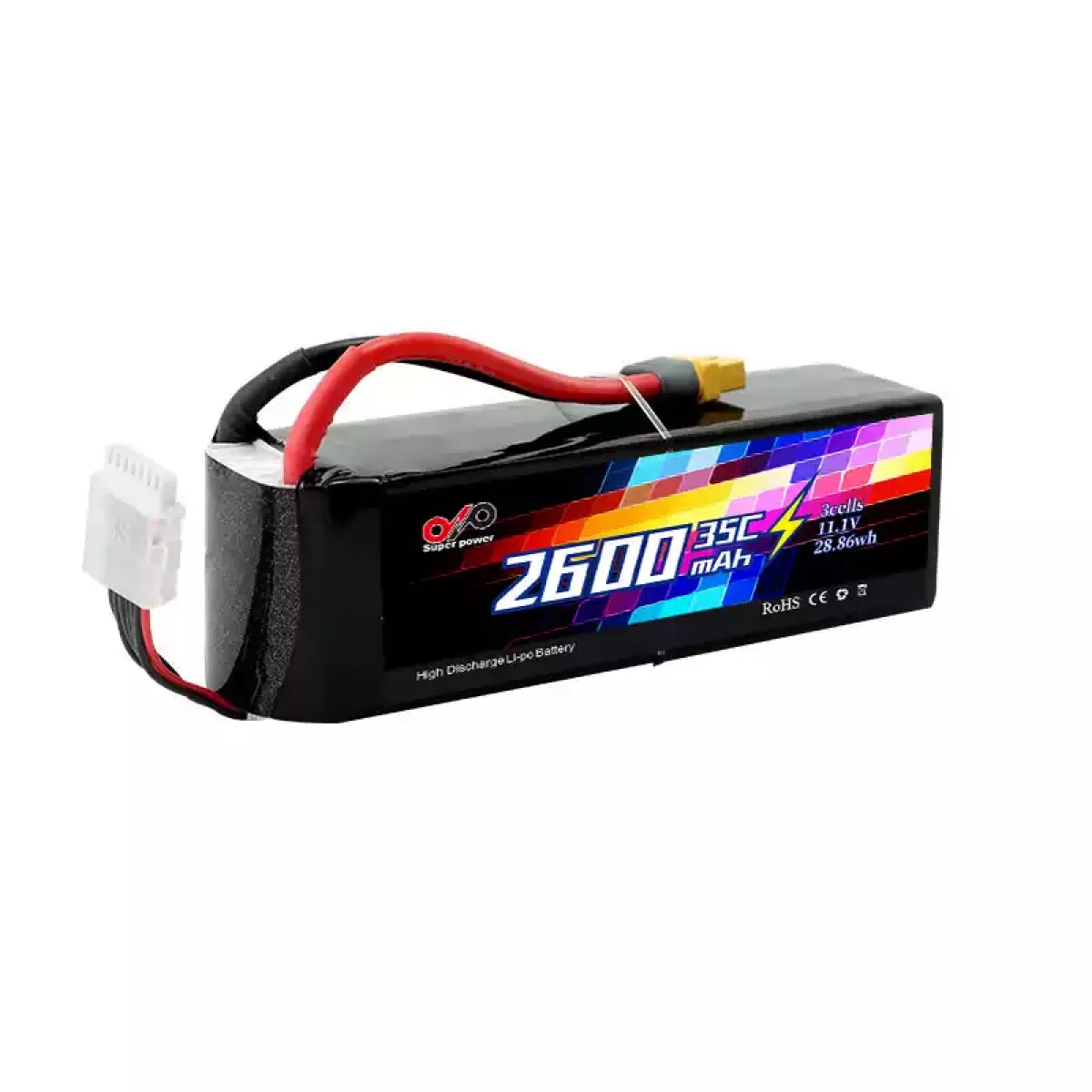 DUPU 3S 6S 2600mAh 35C LiPo аккумулятор для самолёта, дрона, вертолёта, авто и лодки DUPU 3S 6S 2600mAh 35C LiPo аккумулятор для самолёта, дрона, вертолёта, авто и лодки