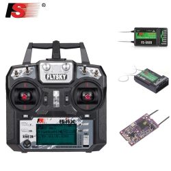 Flysky FS-i6X 2.4ГГц 10CH AFHDS 2A пульт с FS-IA6B/FS-X6B/FS-iA10B для дрона, самолёта, вертолёта, Mode 2