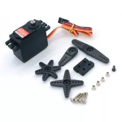 JX Servo PDI-5521MG — аналоговый сервопривод 20кг, 180°, для RC авто, лодки, робота, самолёта