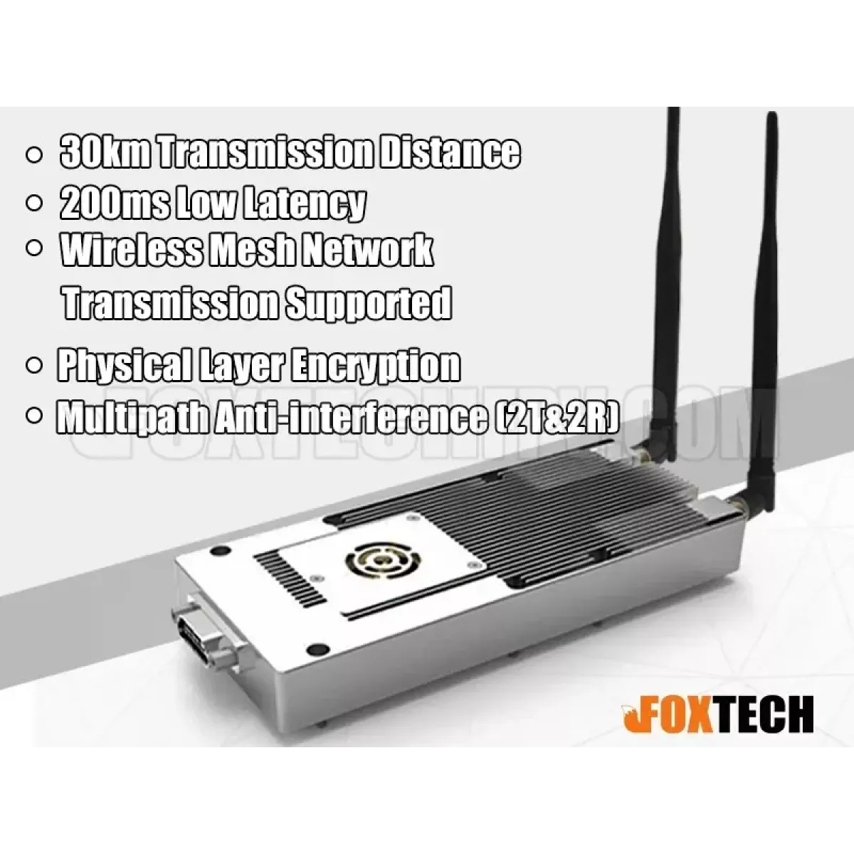 Foxtech XLINK-30/50 Беспроводная система передачи данных/видео на 30/50 км Foxtech XLINK-30/50 Беспроводная система передачи данных/видео на 30/50 км