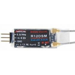 Radiolink mini OSD приёмник 2.4G: R12DSM, R9DS, R8FM, R8EF, R6DSM, R6FG, R8SM, R7FG, SUI04 для RC устройств