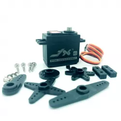 JX PDI-HV5523MG — сервопривод 23 кг, 6.0–8.4В, металл, для RC авто, самолётов, вертолётов
