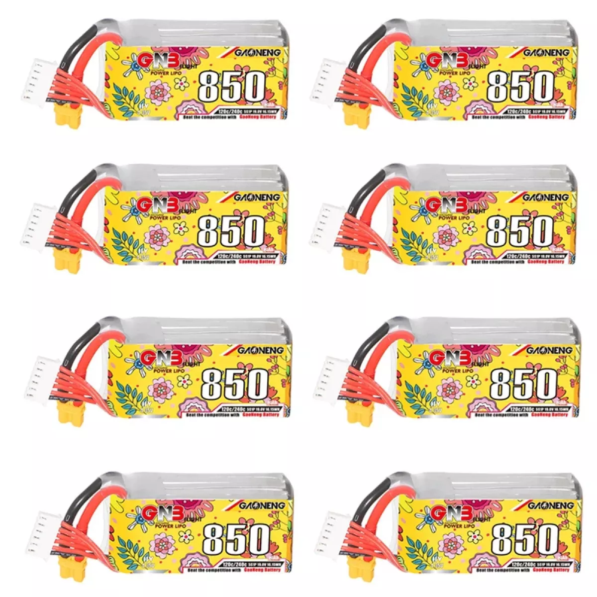 Аккумулятор GNB 5S 19.0V 850mAh 120C/240C LiPo для дрона с разъёмом XT30 Аккумулятор GNB 5S 19.0V 850mAh 120C/240C LiPo для дрона с разъёмом XT30
