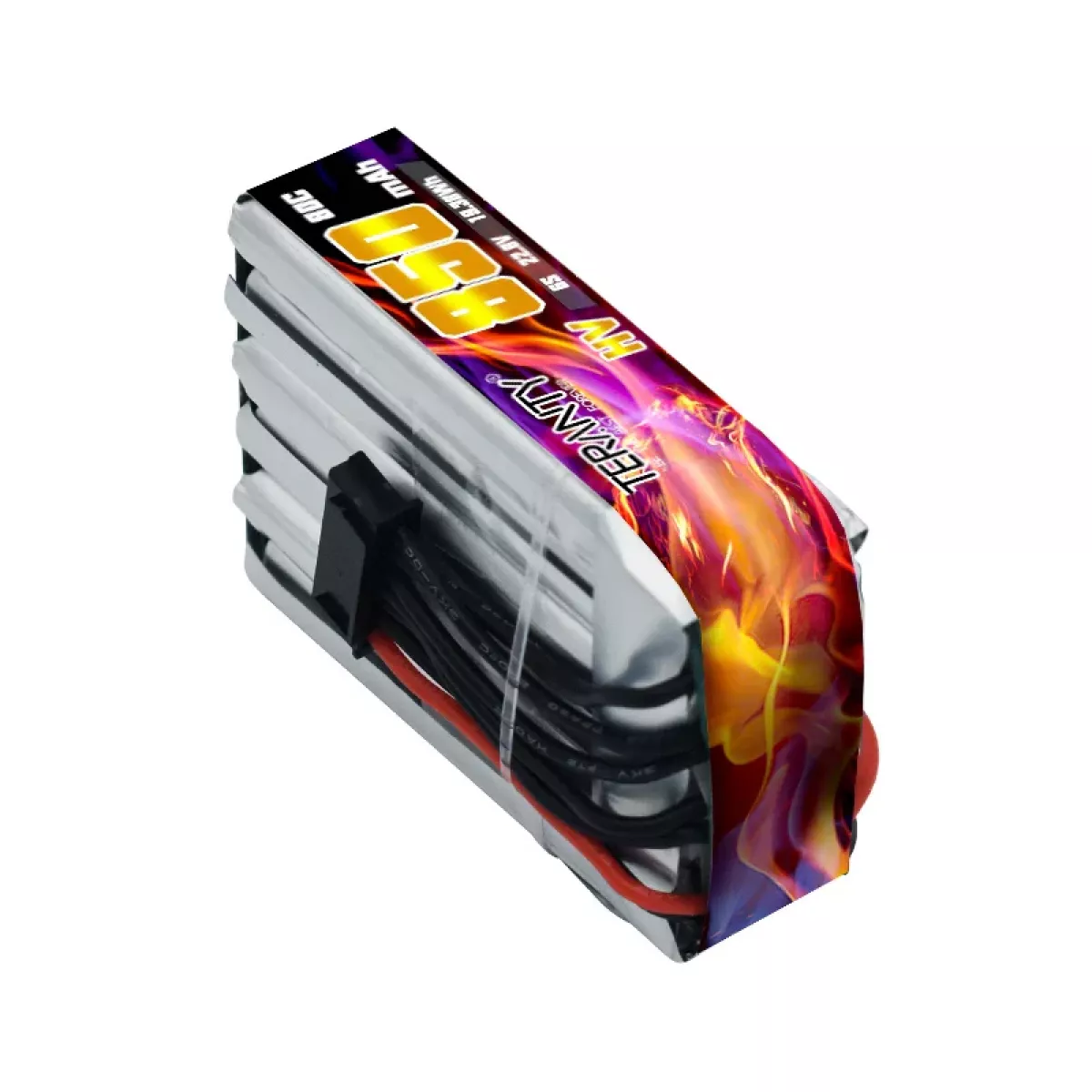 Аккумулятор Teranty 6S HV 22.8V 850mAh 80/160C LiPo для FPV-дронов и гонок Аккумулятор Teranty 6S HV 22.8V 850mAh 80/160C LiPo для FPV-дронов и гонок