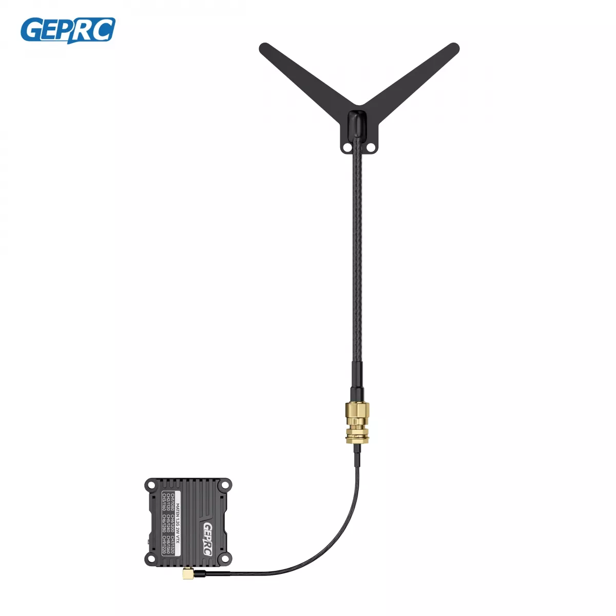 GEPRC MATEN 1.2G 2W VTX — видеопередатчик 25/2000 мВт, 1080–1360 МГц для FPV дронов GEPRC MATEN 1.2G 2W VTX — видеопередатчик 25/2000 мВт, 1080–1360 МГц для FPV дронов