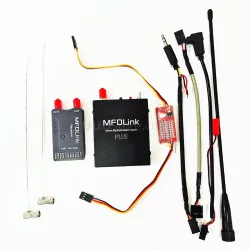 Дальнобойная система MFDLink Rlink 433МГц 16CH 1Вт FPV UHF передатчик + 8CH приёмник TX/RX