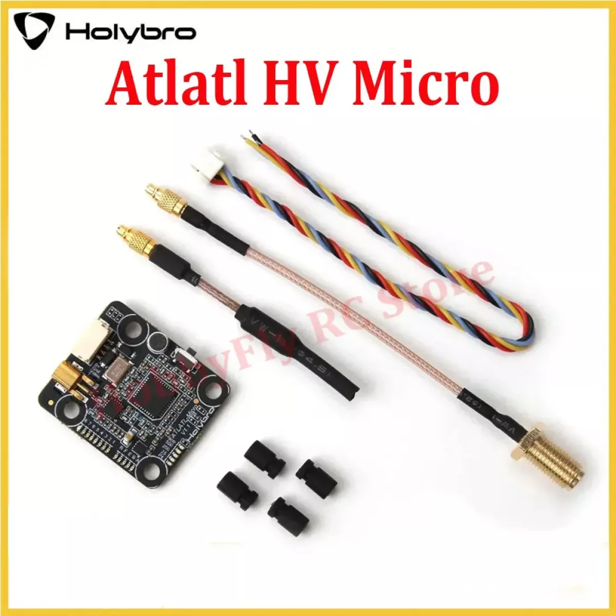 Holybro Atlatl HV Micro 5.8G FPV VTX 2-4S Lipo 0.5/25/200/500/800мВт 40CH для FPV дрона Holybro Atlatl HV Micro 5.8G FPV VTX 2-4S Lipo 0.5/25/200/500/800мВт 40CH для FPV дрона