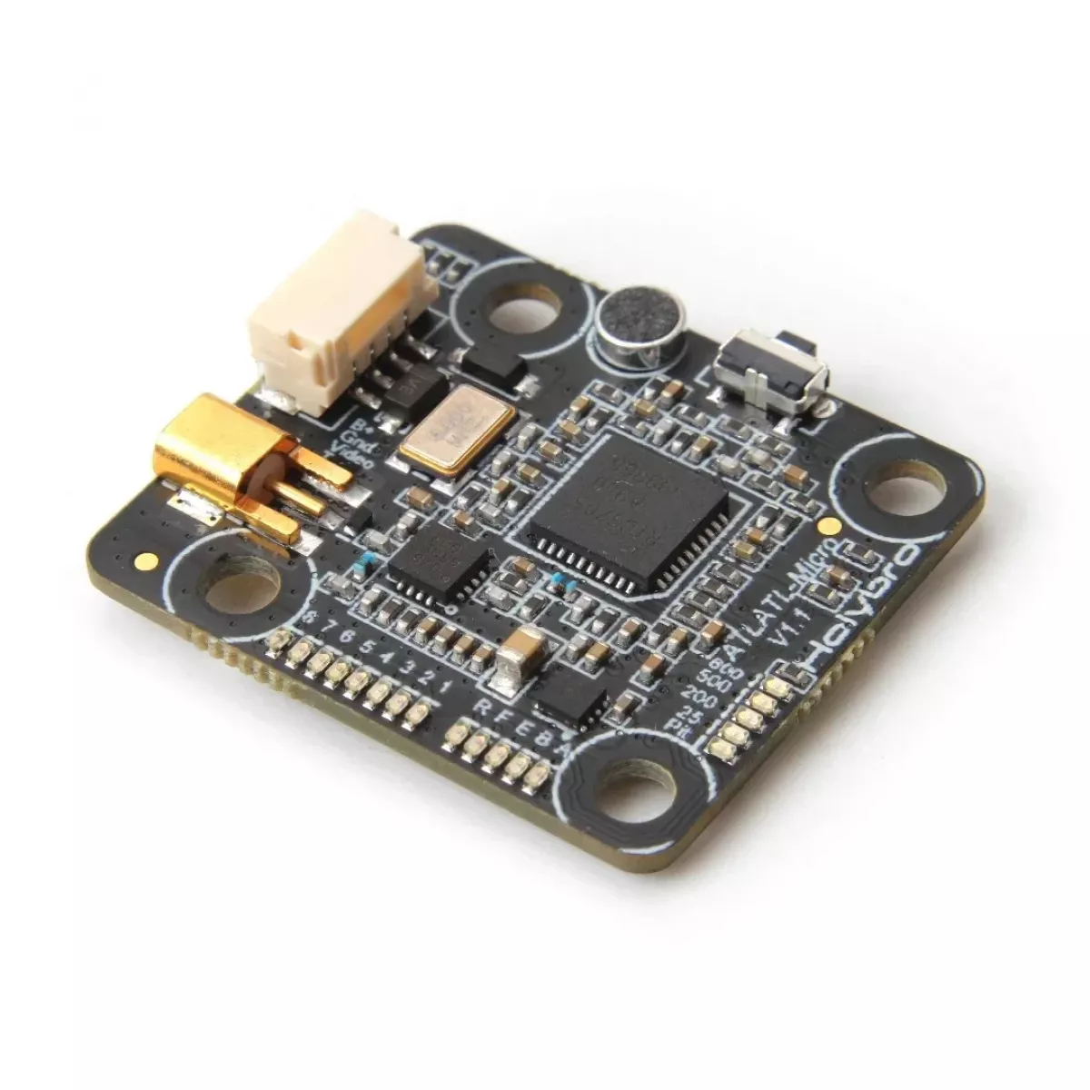Holybro Atlatl HV Micro 5.8G FPV VTX 2-4S Lipo 0.5/25/200/500/800мВт 40CH для FPV дрона Holybro Atlatl HV Micro 5.8G FPV VTX 2-4S Lipo 0.5/25/200/500/800мВт 40CH для FPV дрона